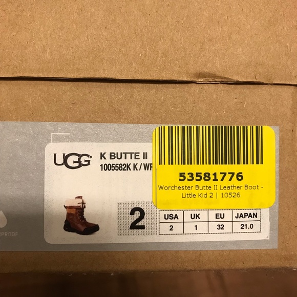 Brand New UGG Worchester Butte II Leather Boot - Picture 6 of 6